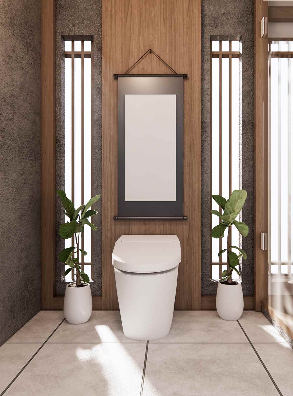 Toilette japonaise luxe